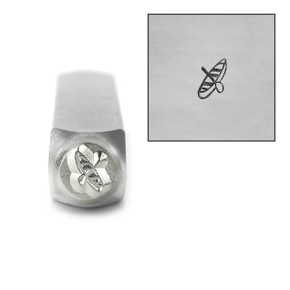 Metal Stamping Tools ImpressArt Canoe Metal Design Stamp, 6mm